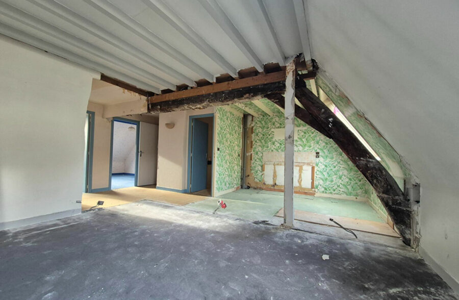 VIEUX LILLE – PLATEAU BRUT EN DUPLEX DE 66 M² LOI CARREZ (95M² AU SOL) – A AMENAGER