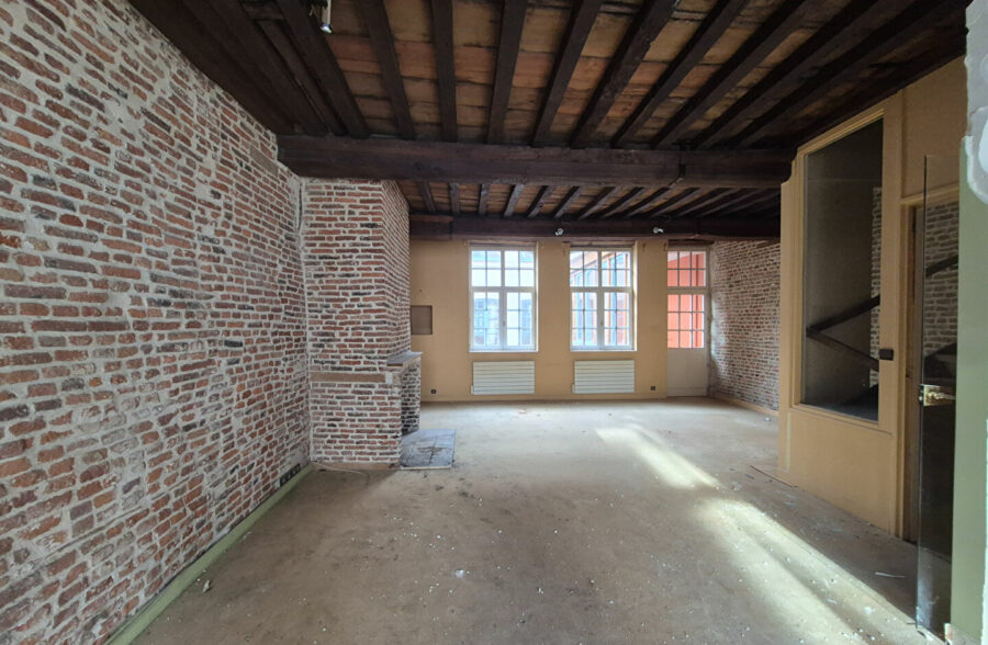 VIEUX LILLE – PLATEAU BRUT A AMENAGER EN T1/T2 DE 38M² LOI CARREZ