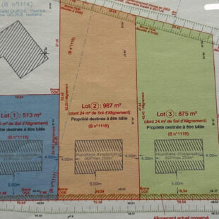 Terrain  875 m2 <small>&nbsp;Sous compromis&nbsp;</small>