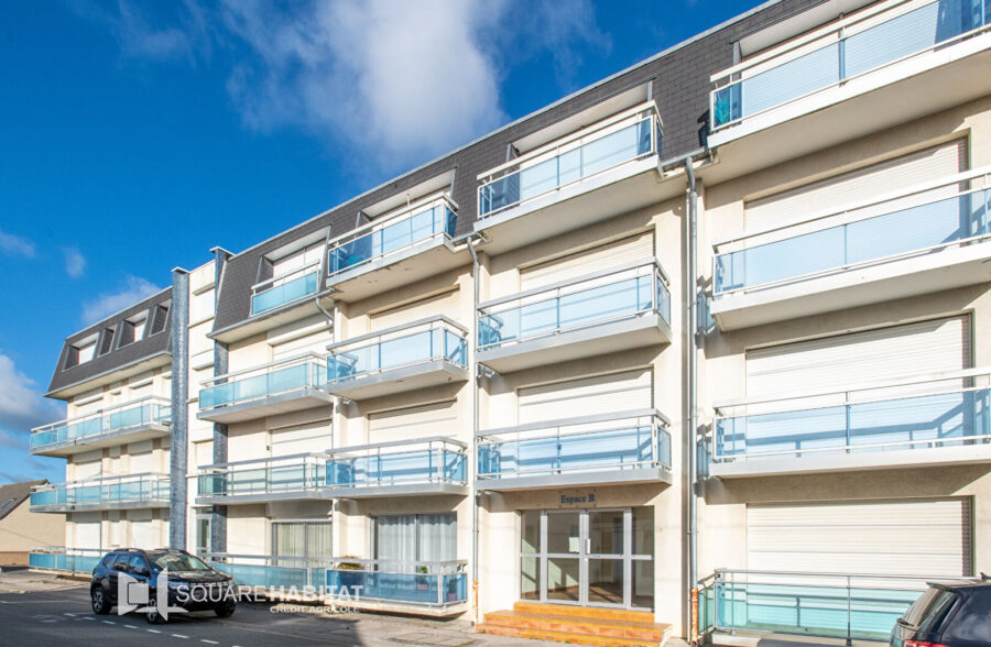 “Superbe T2 lumineux avec balcon et vue sur les dunes”