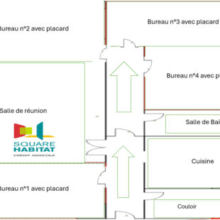 Immeuble à usage mixte .Beau potentiel 18 pièces 379 m2