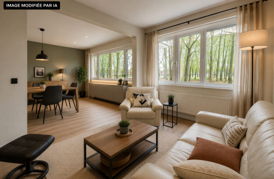 Bel appartement de 91 m² offrant 3 chambres, avec beau potentiel, au sein d’une résidence sécurisée avec gardien.–