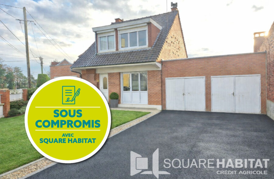 Maison individuelle 3 Chambres + 3  Garages &nbsp;Sous compromis&nbsp;