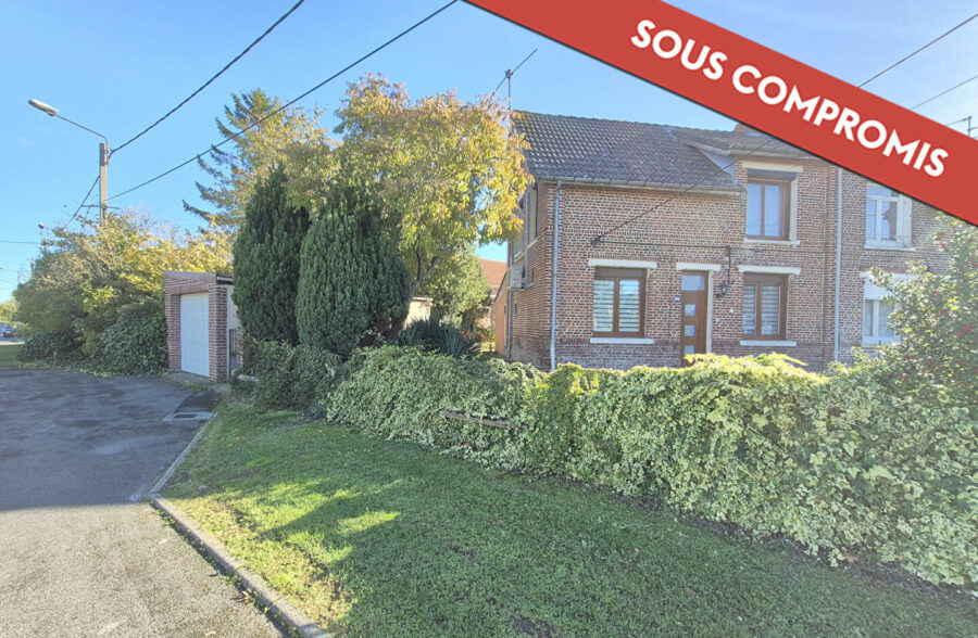 Maison semi individuelle + Garage &nbsp;Sous compromis&nbsp;