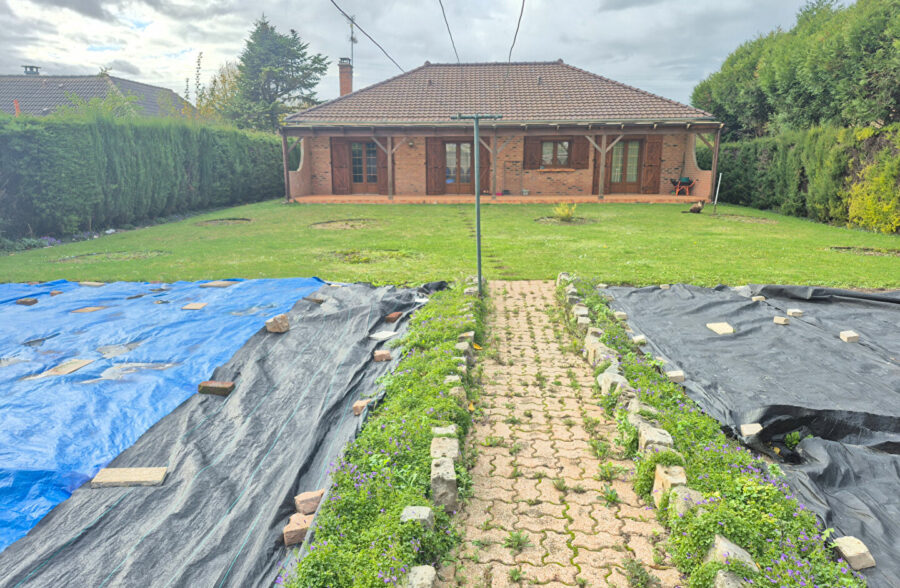 Pavillon Plain-pied 3 Chambres + Sous sol &nbsp;Sous compromis&nbsp;