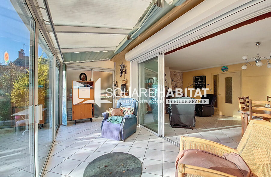 Rare sur le secteur ! Maison semi individuelle avec garage et jardin sans vis-à-vis &nbsp;Sous compromis&nbsp;