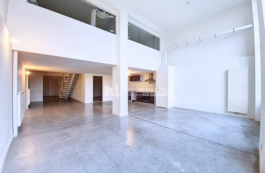 LOFT 150 m² 3 CHAMBRES ET STATIONNEMENT PRES DE LA GARE