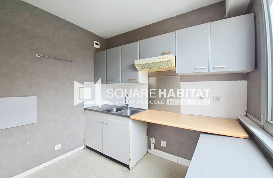 LOOS – APPARTEMENT – 1 CHAMBRE – BALCON – 2 PARKINGS