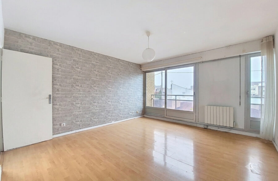 LOOS – APPARTEMENT – 1 CHAMBRE – BALCON – 2 PARKINGS