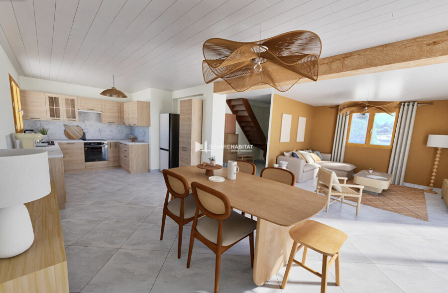 Maison individuelle de Semi plain pied